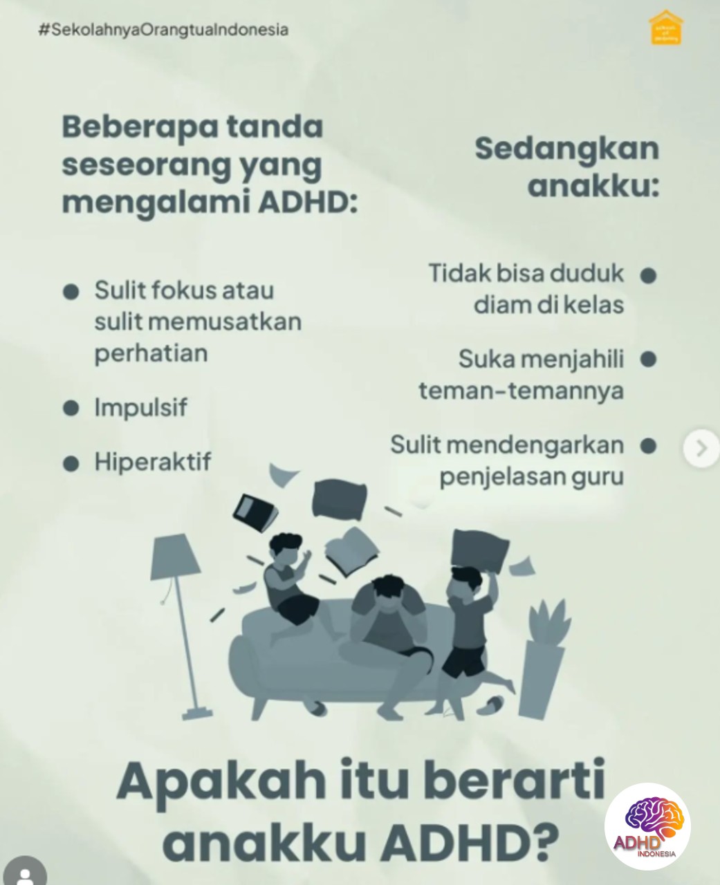 Ciri dan Gejala ADHD pada Anak Usia Dini di Kabupaten Seram Bagian Barat