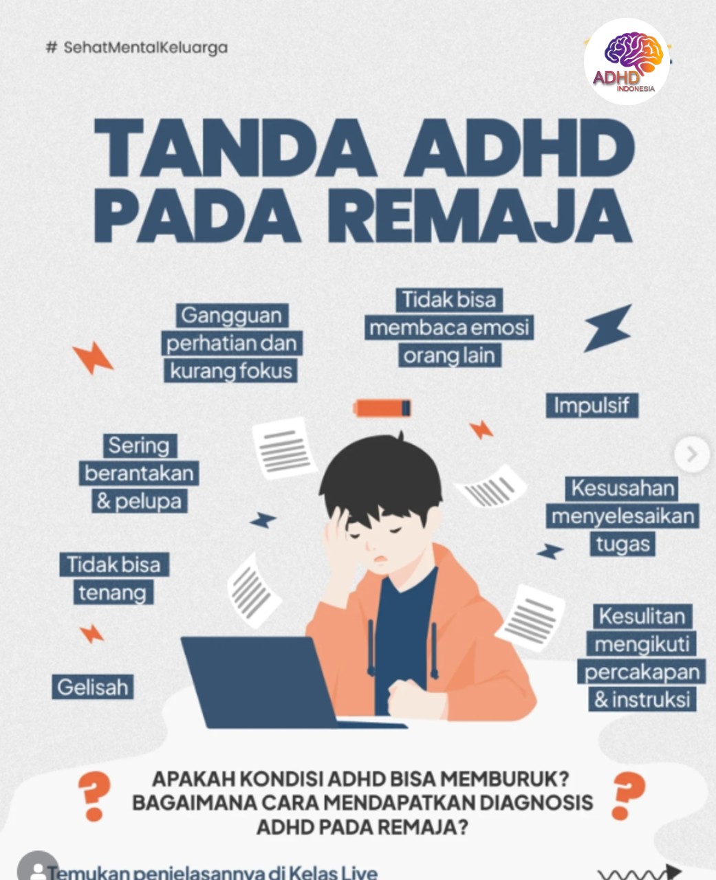 Screening ADHD Non-Diagnostik: Edukasi Awal bagi Orang Tua di Kabupaten Seram Bagian Barat