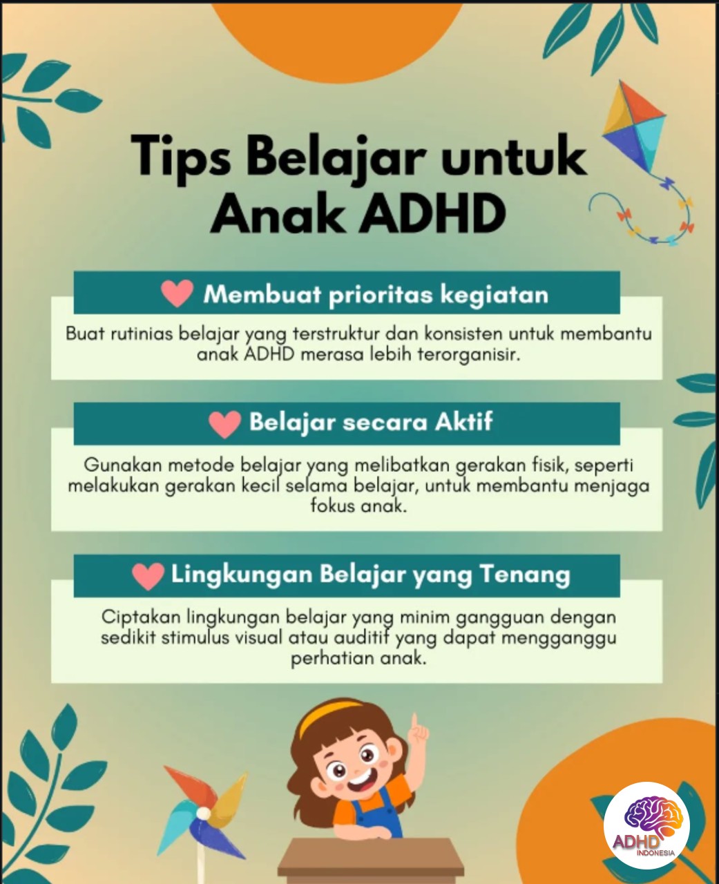 Strategi Belajar yang Cocok untuk Anak ADHD di Kabupaten Seram Bagian Barat
